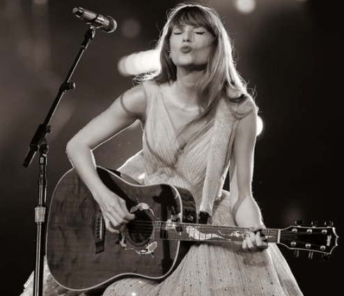 how did taylor swift learn to play guitar